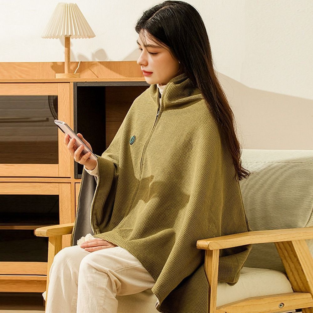 Woven Scarf Blanket - Coperta Elettrica USB Riscaldante alla Moda,