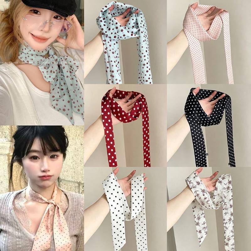 Face Scarf Mask - Sciarpa in Seta Sottile con Stampa
