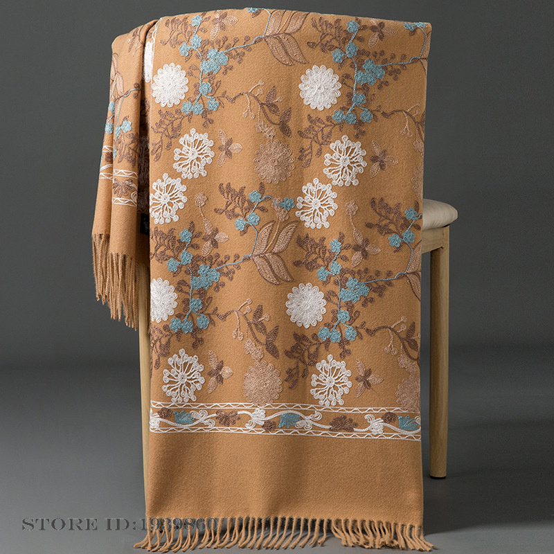 Sciarpa Pashmina in Cashmere d - Woven Scarf Blanket recensione e prezzo