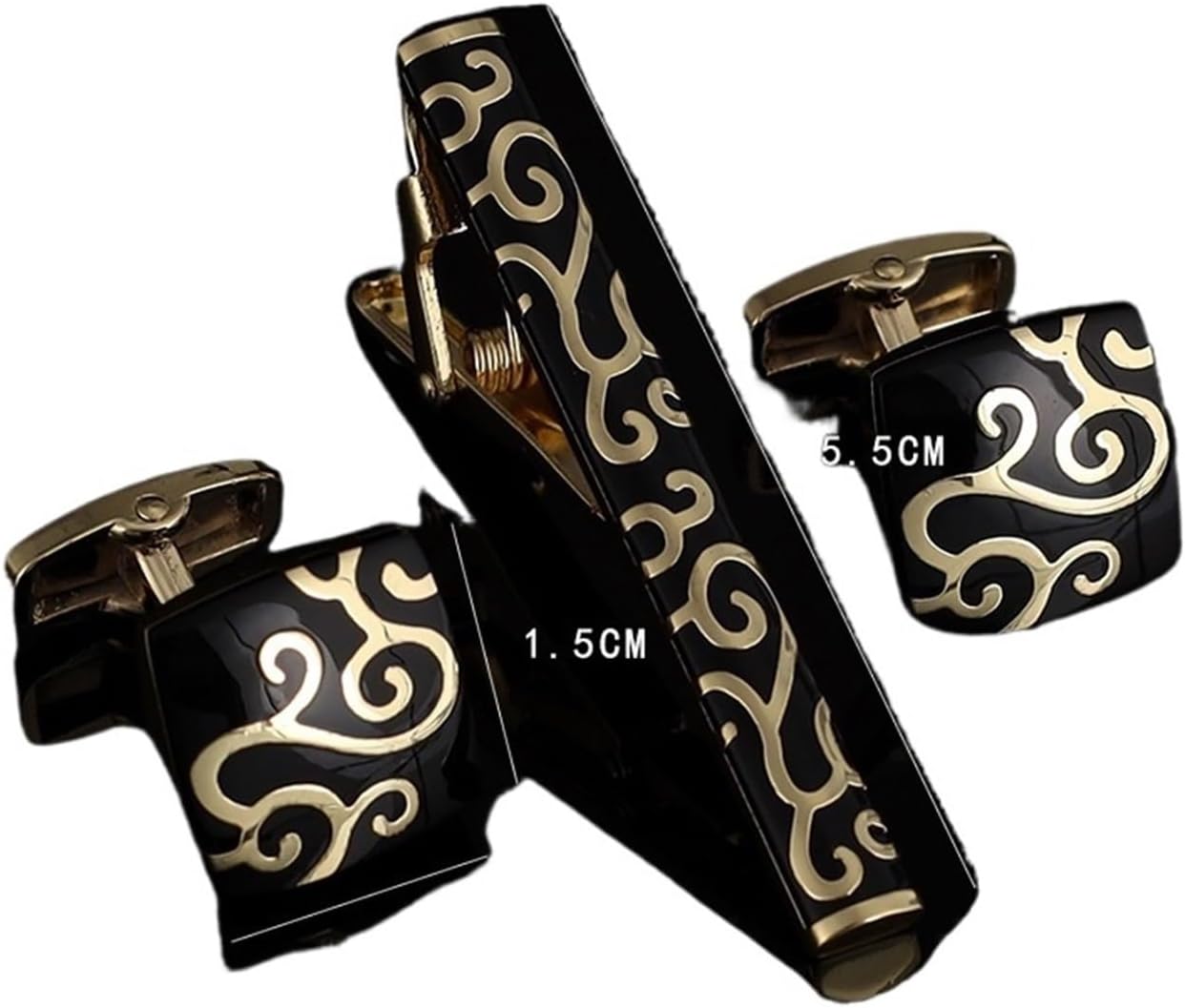 2 Set, Set di Cravatte e Gemel - Tie Bar Set Gift recensione e prezzo