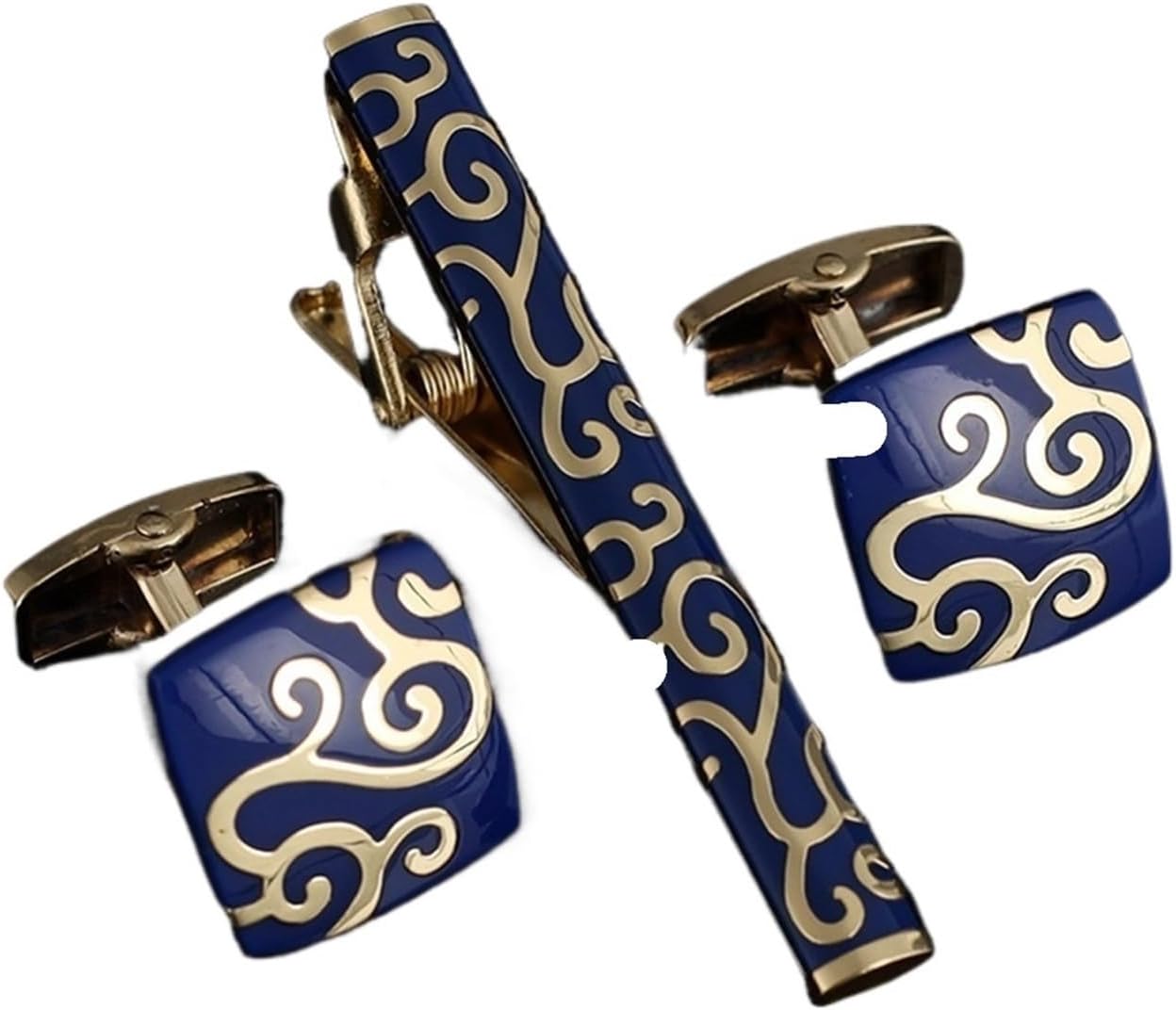 2 Set, Set di Cravatte e Gemel - Tie Bar Set Gift recensione e prezzo